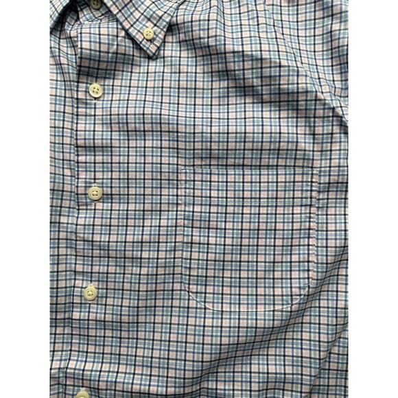 Peter Millar Crown Eddings Sport Button Down Plaid Shirt Mens 2XL Long Sleeve - Picture 9 of 10